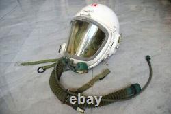 Retired High Altitude Mig Pilot Helmet, flight suit