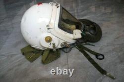 Retired High Altitude Mig Pilot Helmet, flight suit