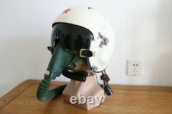 Retired MiG-21(fishbed) Fighter Pilot Flight Helmet + Oxygen Mask Ym-6502