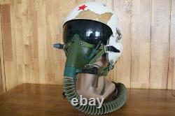 Retired MiG Fighter Pilot Flying Helmet Tk-2A(0#/largest), Oxygen Mask Ym-6505