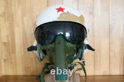 Retired MiG Fighter Pilot Flying Helmet Tk-2A(0#/largest), Oxygen Mask Ym-6505