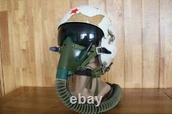 Retired MiG Fighter Pilot Flying Helmet Tk-2A(0#/largest), Oxygen Mask Ym-6505