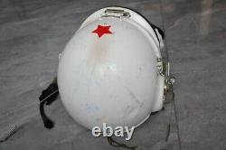 Retired Mig-21 Fighter Pilot Flight Helmet Tk-1