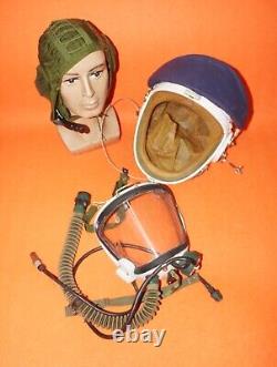 Retired Mig Pilot High Altitude Helmet 1# XXL Flight Hat $249.9