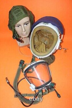 Retired Mig Pilot High Altitude Helmet 1# XXL Flight Hat $249.9