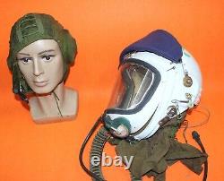 Retired Mig Pilot High Altitude Helmet 1# XXL Flight Hat $249.9