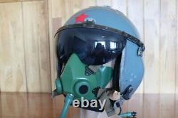 Retired Original Chinese Fighter Pilot Helmet (1#/Largest), Oxygen Mask KJB-1