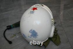 Retired chinese air force mig-21 Fighter Pilot Flight Helmet