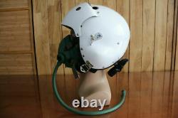 Retired chinese fighter pilot flight helmet, oxygen mask
