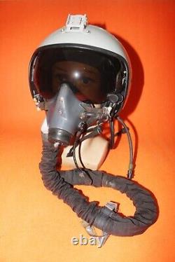 Russia Oxygen Mask Fighter Pilot Flying Helmet XXL 2#