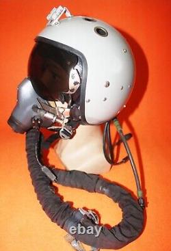 Russia Oxygen Mask Fighter Pilot Flying Helmet XXL 2#