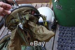 Russian MIG pilot High Altitude Flight Helmet inner helmet suit & Case Mic