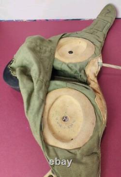 Russian Soviet pilot flight helmet cap hat USSR Air Force Russian Flight Helmet