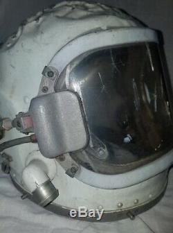 Russian Soviet pilot flight space stratospheric helmet USSR Air Force