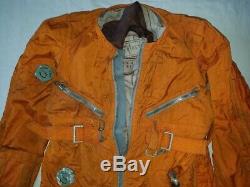 Russian Soviet pilot flight suit overall USSR Air Force VMSK-4 MIG-25 TU-22M3