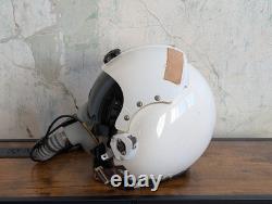 SCARCE Protection Inc HGU-2A/P Pilot Flight Helmet & Mbu-12 Oxygen Mask NAMED