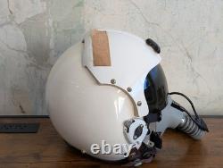 SCARCE Protection Inc HGU-2A/P Pilot Flight Helmet & Mbu-12 Oxygen Mask NAMED