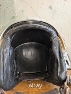 SCARCE Protection Inc HGU-2A/P Pilot Flight Helmet & Mbu-12 Oxygen Mask NAMED