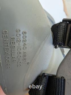 SCARCE Protection Inc HGU-2A/P Pilot Flight Helmet & Mbu-12 Oxygen Mask NAMED