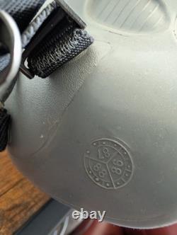 SCARCE Protection Inc HGU-2A/P Pilot Flight Helmet & Mbu-12 Oxygen Mask NAMED