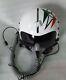 SIZE XL-XXL FREECE TRICOLORI FIGHTER PILOT HELMET With OXYGEN MASK(REPRO)+BAG