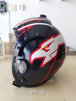 Sale Hgu-33 Maverick Flight Helmet Pilot Aviation + Free Badge