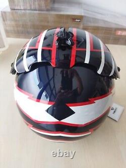 Sale Hgu-33 Maverick Flight Helmet Pilot Aviation + Free Badge