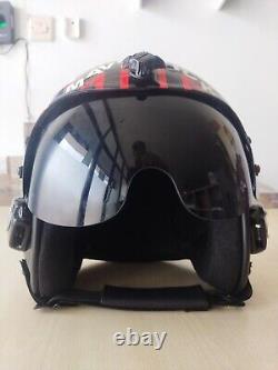 Sale Hgu-33 Maverick Flight Helmet Pilot Aviation + Free Badge