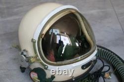 Sealed High Altitude Militaria Fighter Pilot Flight Helmet(4A/1#), +bag, +cap $980