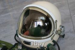 Sealed High Altitude Militaria Fighter Pilot Flight Helmet(4A/1#), +bag, +cap $980
