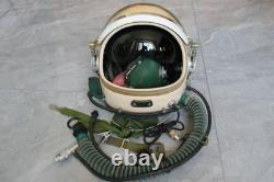 Sealed High Altitude Militaria Fighter Pilot Flight Helmet(4A/1#), +bag, +cap $980