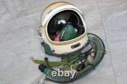 Sealed High Altitude Militaria Fighter Pilot Flight Helmet(4A/1#), +bag, +cap $980