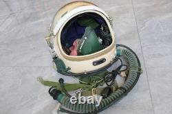 Sealed High Altitude Militaria Fighter Pilot Flight Helmet(4A/1#), +bag, +cap $980