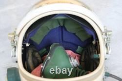 Sealed High Altitude Militaria Fighter Pilot Flight Helmet(4A/1#), +bag, +cap $980