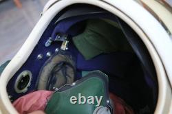 Sealed High Altitude Militaria Fighter Pilot Flight Helmet(4A/1#), +bag, +cap $980