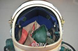 Sealed high altitude pilot helmet, waterproof lifesaving flight suit