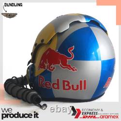 Silver Bull XL HGU-33 Flight Helmet MBU-12/P Mask USN Pilot Aviation Movie Prop