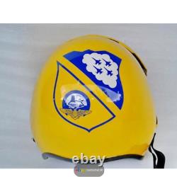 Size Xl-xxl Blue Anglessquadron Usn Naval Aviator Fighter Pilot Helmet