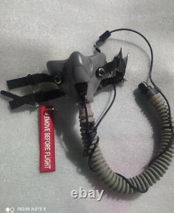 Size Xl-xxl Hgu-33 Jolly Roger Custom Pilot Fighter Helmet+oxygen Mask