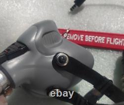 Size Xl-xxl Hgu-33 Jolly Roger Custom Pilot Fighter Helmet+oxygen Mask