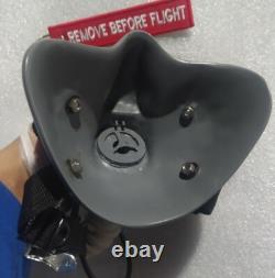 Size Xl-xxl Hgu-33 Jolly Roger Custom Pilot Fighter Helmet+oxygen Mask