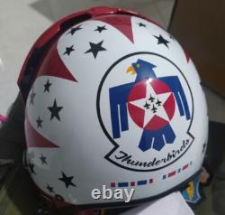 Size Xl-xxl Thunderbird Usaf Aerobatic Team Squadron Fighter Pilot Helmet