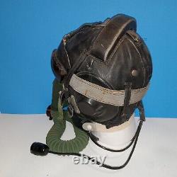 Soviet Russia Cold War MiG Fighter Pilot Helmet Oxygen Mask Mic