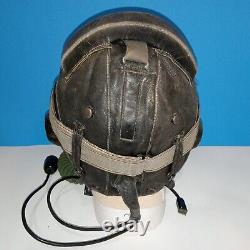 Soviet Russia Cold War MiG Fighter Pilot Helmet Oxygen Mask Mic