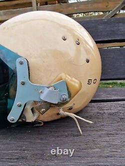 Soviet jet flight helmet ZSh-5 USSR mig-29 su-27