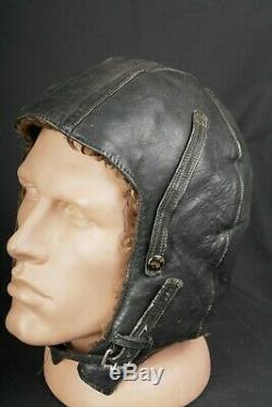 Soviet pilot flight helmet GAGARIN winter FUR balaclava 1951 air force RARE hat