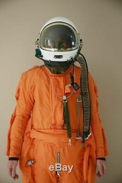 Spacesuit Flight Helmet Airtight Astronaut Pilot Helmet Flying Suit 0118