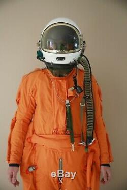 Spacesuit Flight Helmet Airtight Astronaut Pilot Helmet Flying Suit 011bb