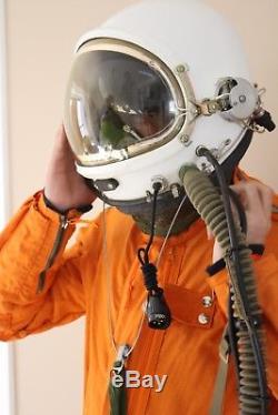 Spacesuit Flight Helmet Airtight Astronaut Pilot Helmet Flying Suit 111