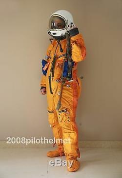 Spacesuit Flight Helmet Airtight Astronaut Pilot Helmet Flying Suit- P-3# 3#